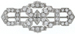 Platinum and diamond Art Deco brooch