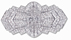 A pair of 18 karat pink gold ruby and diamond Retro Modern clips