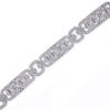 Platinum and diamond Art Deco bracelet
