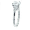 square radiant cut diamond engagement ring