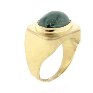 iBurl-Marx Cabochon Tourmaline Ring at pampillonia