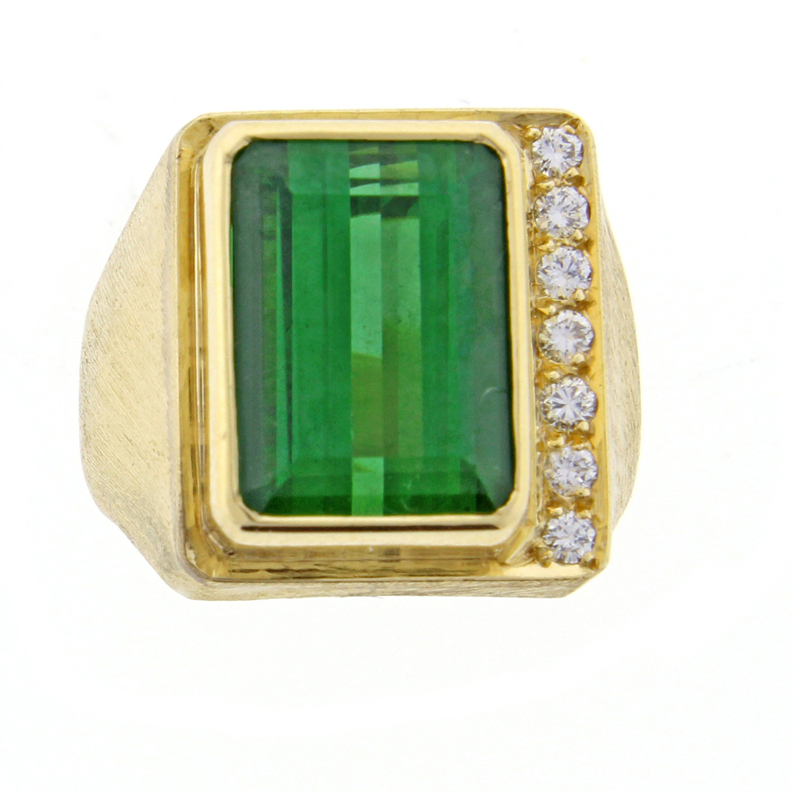 Burle Marx Tourmaline and Diamond Ring at pampillonia