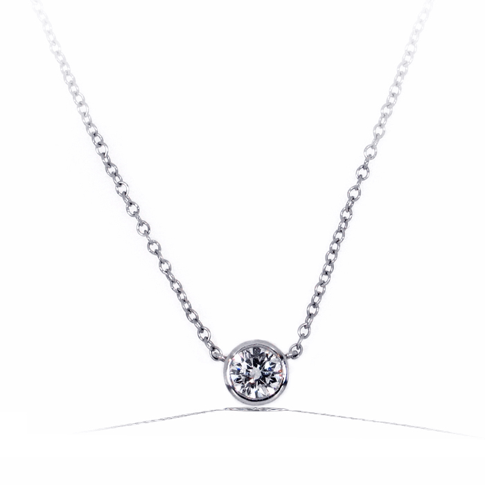 Diamond Solitaire Pendant