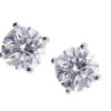 Tiffany & Co 3.29 Carat Diamond Stud Earrings