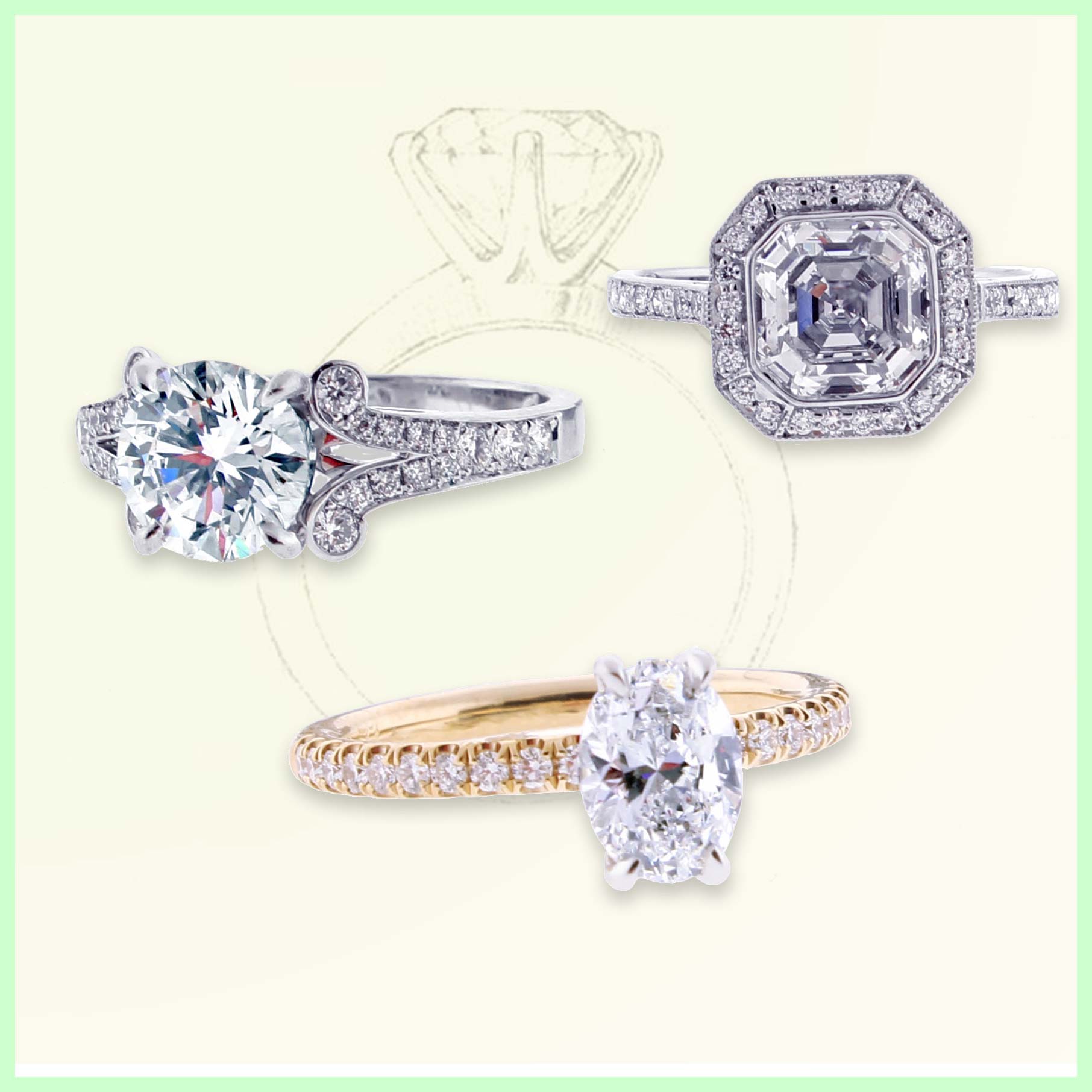 Diamond Engagement Rings Washington DC VA MD