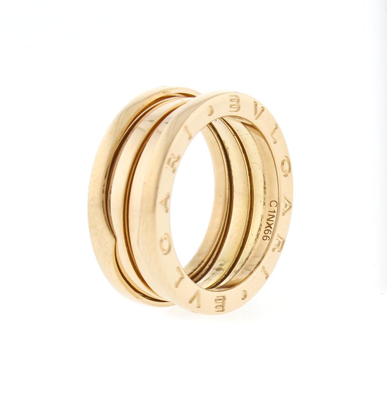 B.zero1 Ring Yellow gold, Rings