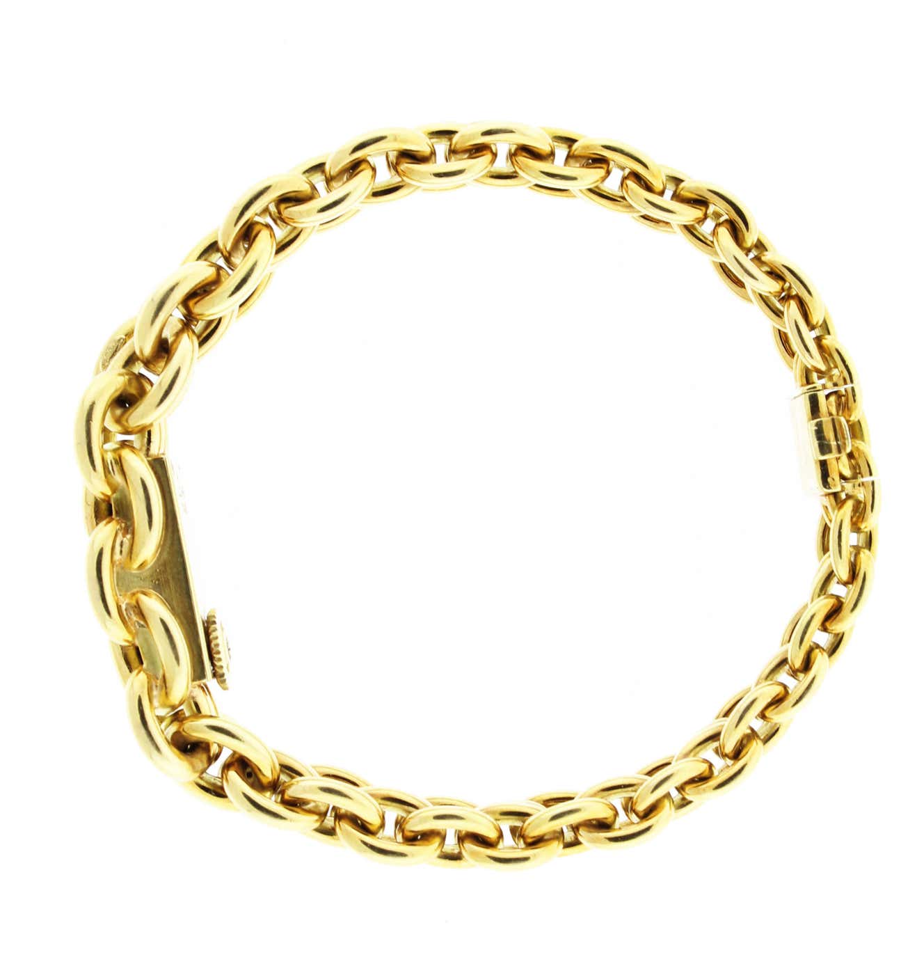 Van Cleef & Arpels Heavy Gold Ladies Bracelet WatchbyVan Cleef & Arpels