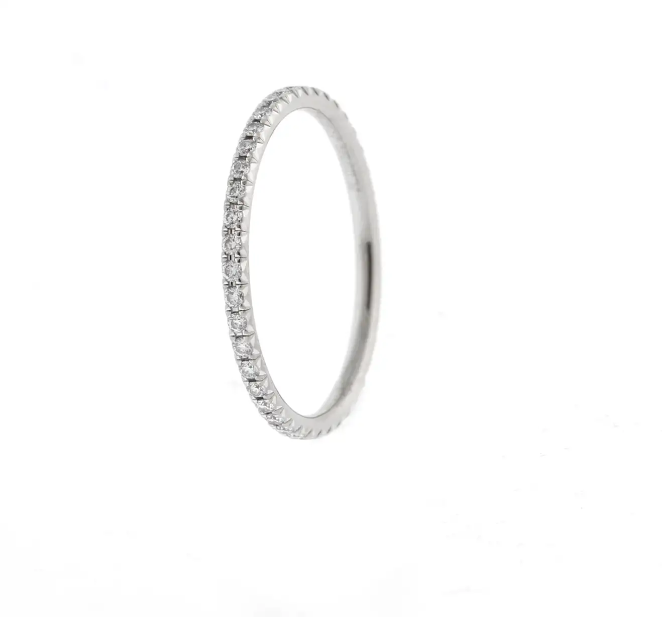 Maand Schipbreuk Voorschrift Tiffany & Co. Soleste Full Diamond Eternity Band Ring | Pampillonia  Jewelers | Estate and Designer Jewelry