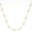 Van Cleef & Arpels Vintage Alhambra 20-Motif Necklace in 18kt Yellow Gold with Mother-of-Pearl